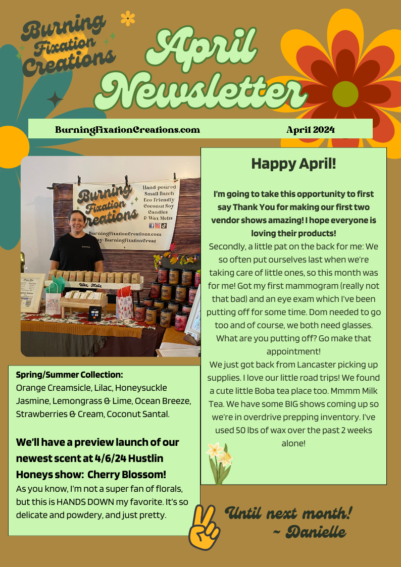 April Newsletter