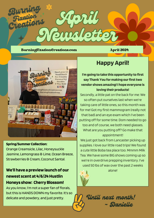 April Newsletter