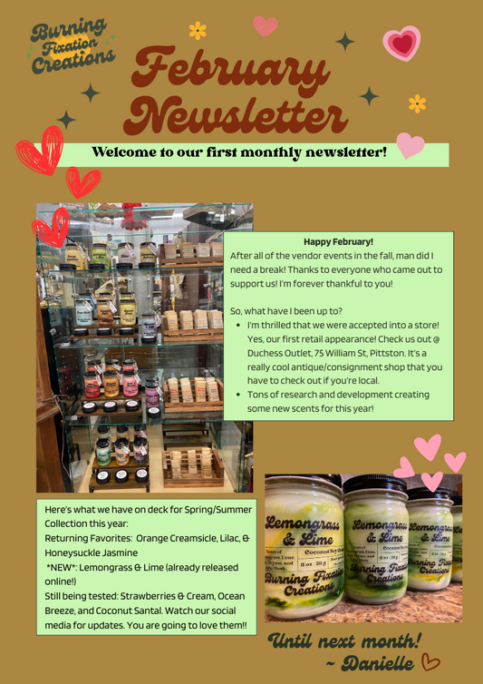 February Newsletter