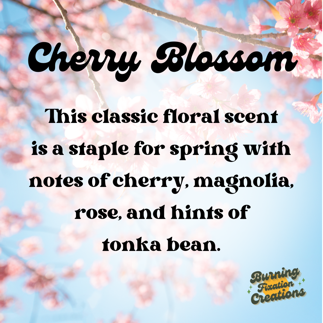 Cherry Blossom Coconut Soy Candle