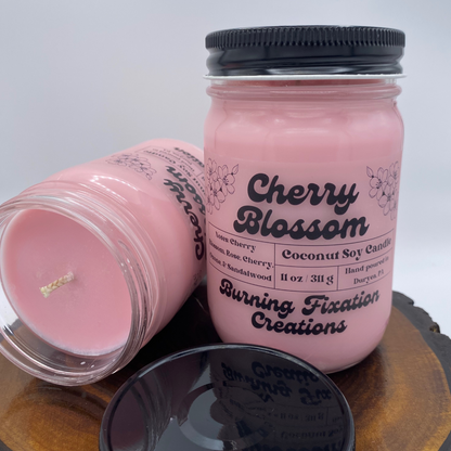 Cherry Blossom Coconut Soy Candle