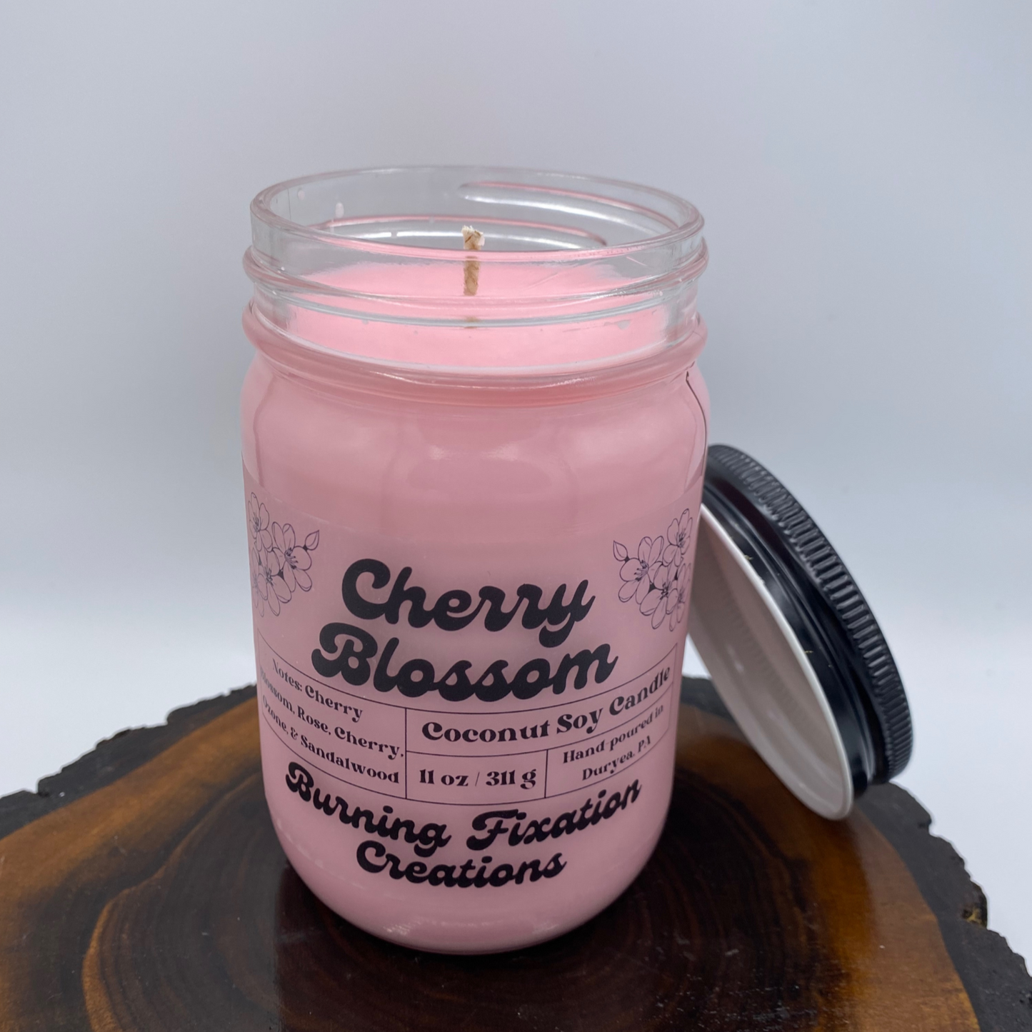 Cherry Blossom Coconut Soy Candle