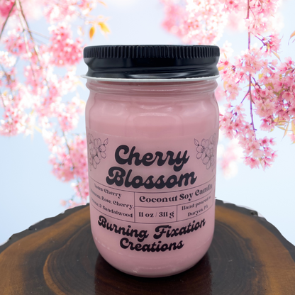 Cherry Blossom Coconut Soy Candle